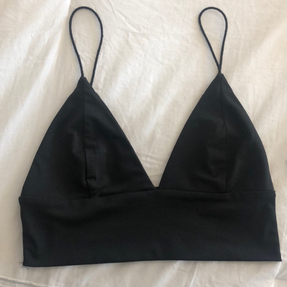Black bralette